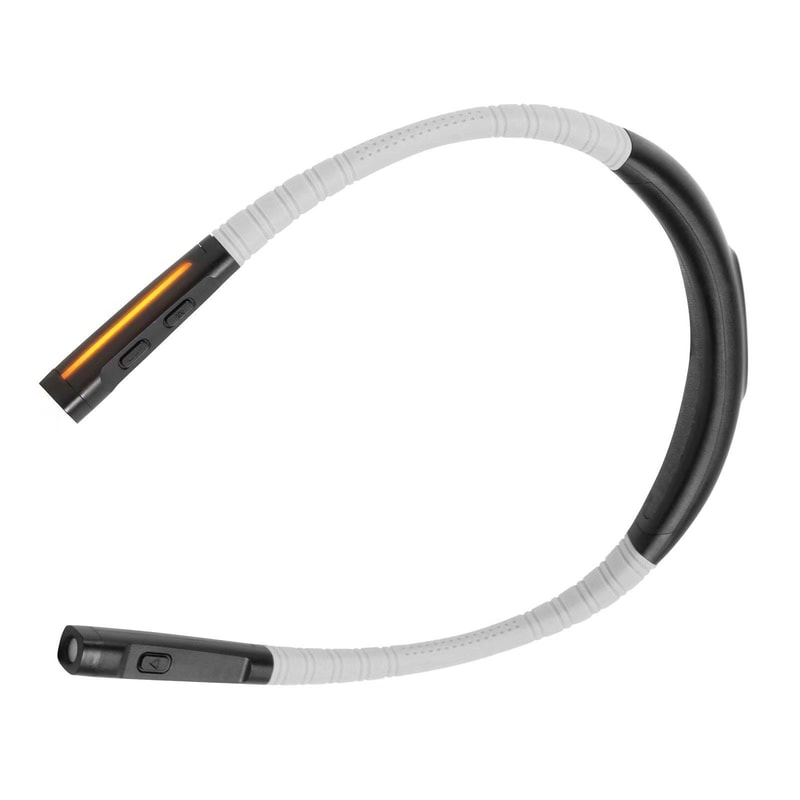 Rechargeable LED Neck Reading Light With 3 Color Modes Flexible Hands Free Design 7