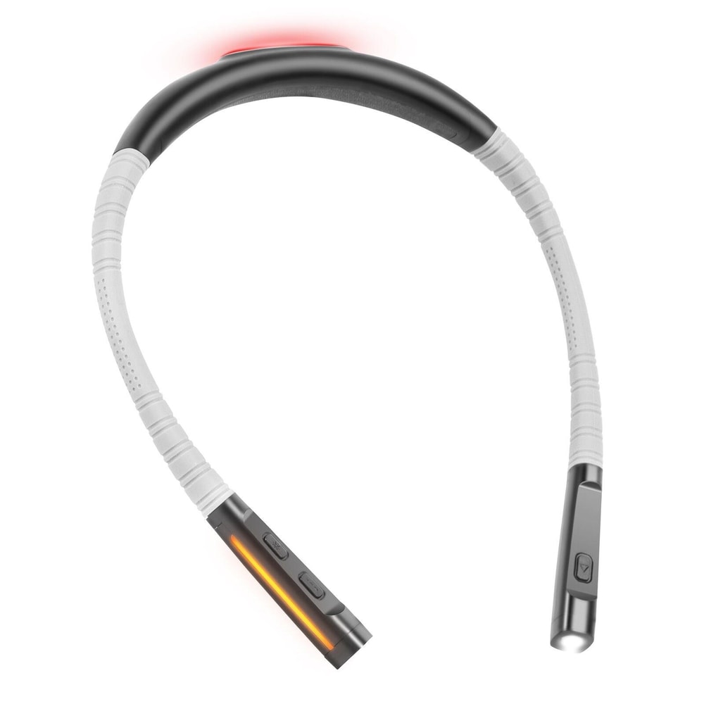 Rechargeable LED Neck Reading Light With 3 Color Modes Flexible Hands Free Design 5