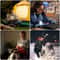 Rechargeable LED Neck Reading Light With 3 Color Modes Flexible Hands Free Design 4