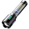 LumaGuard USB C Rechargeable Zoom Tactical Flashlight With Long Range LED Beam 6