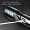 LumaGuard USB C Rechargeable Zoom Tactical Flashlight With Long Range LED Beam 7