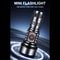 1000LM USB Rechargeable LED Flashlight With Red Light Mode Type C Fast Charging 4