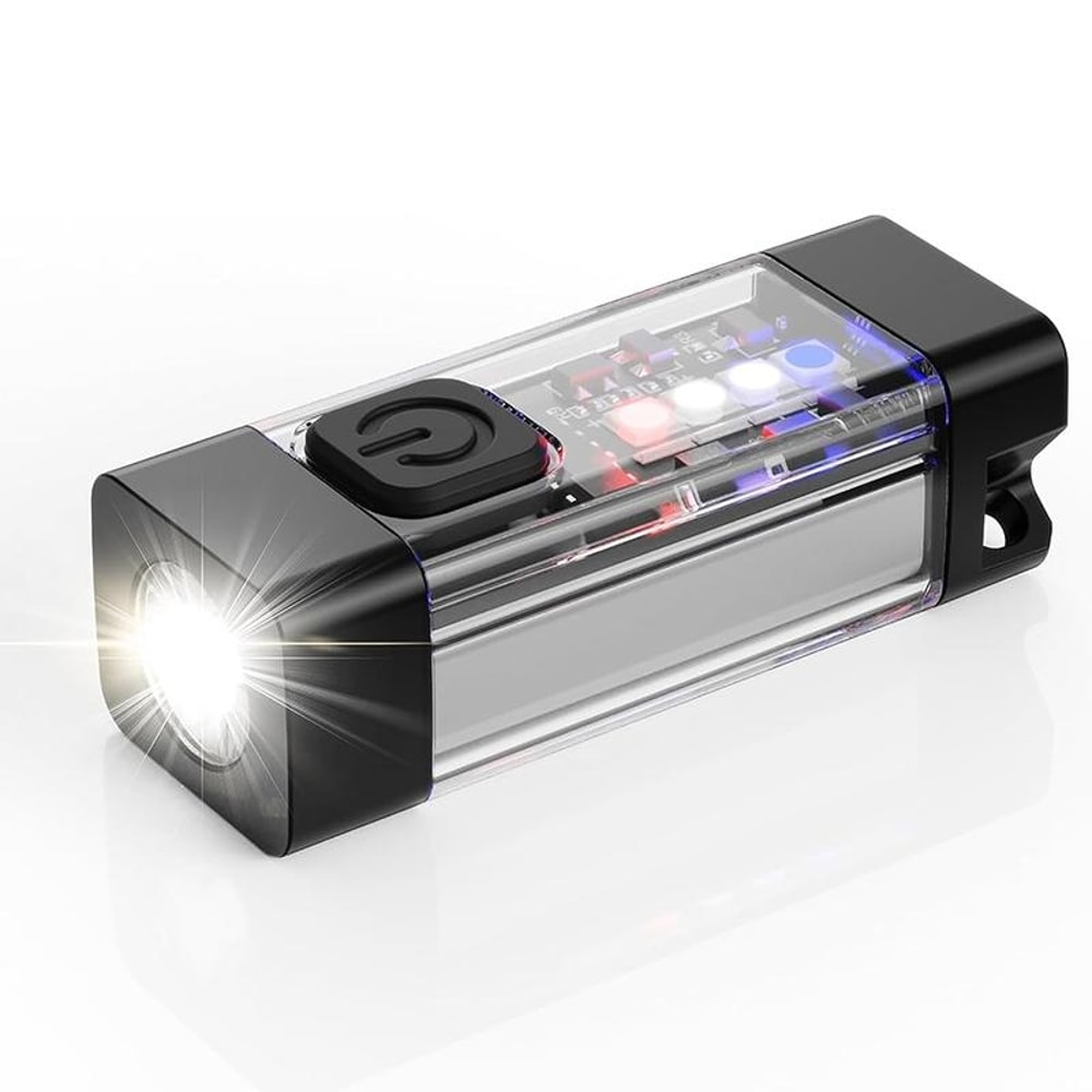 Multifunctional Keychain Mini Flashlight 0