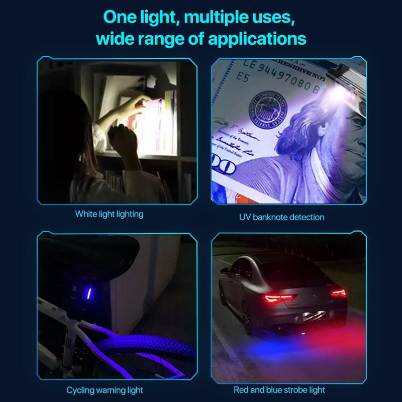 Multifunctional Keychain Mini Flashlight 6
