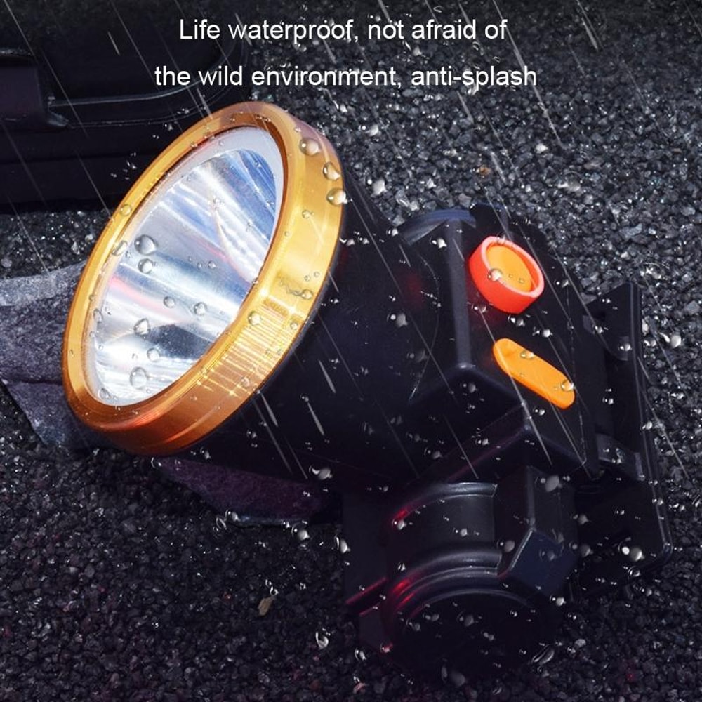 Ultra Bright LED Night Fishing Headlight With Long Range Beam 10