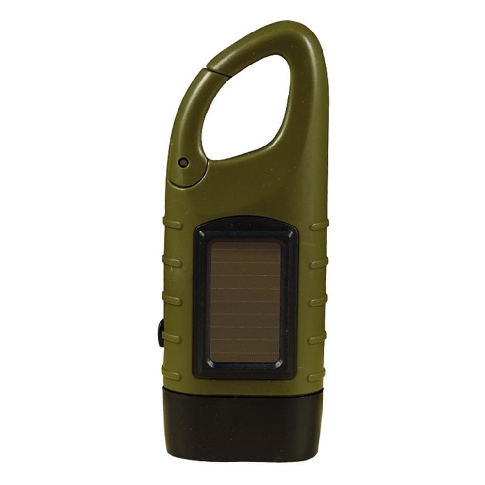 AOTU Solar Hand Crank Flashlight Emergency LED Camping Torch 5