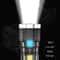 S03 USB Rechargeable Flashlight With COB Work Light And 200m Long Range Beam 4