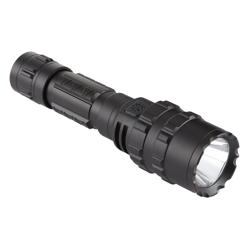 Tactical 10W USB Rechargeable LED Flashlight High Brightness 5 Modes Waterproof Torch 5