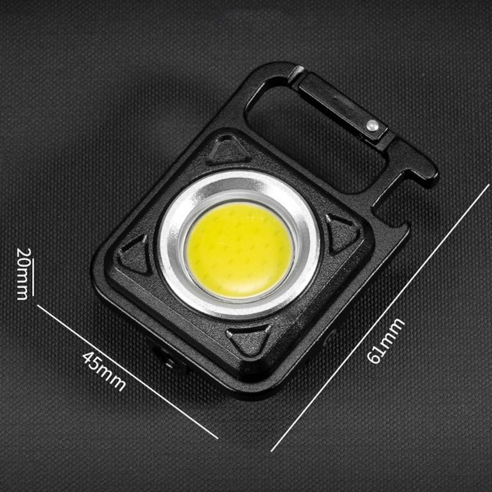 E SMARTER W5134 USB C Rechargeable Mini LED Keychain Flashlight Torch 1