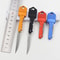 Mini Keychain Folding Knife Peeler Portable Self Defense Tool 1