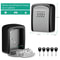 SecureGuard 4 Digit Wall Mounted Key Lock Box With Heavy Duty Aluminum Alloy Housing 4