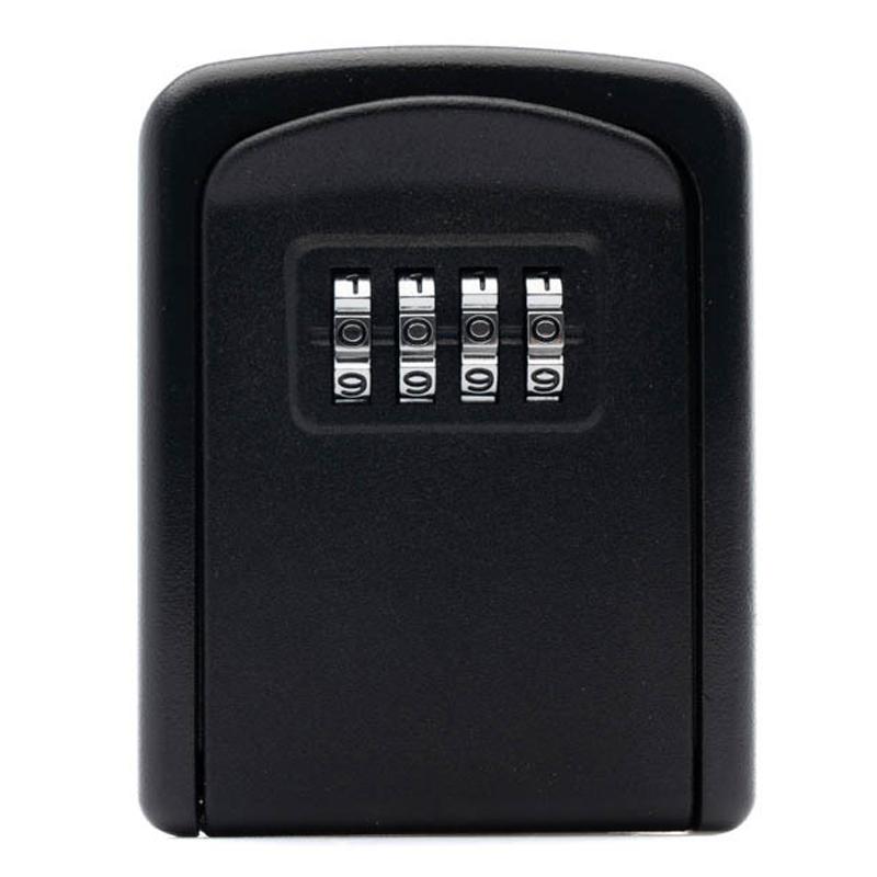 SecureGuard 4 Digit Wall Mounted Key Lock Box With Heavy Duty Aluminum Alloy Housing 13