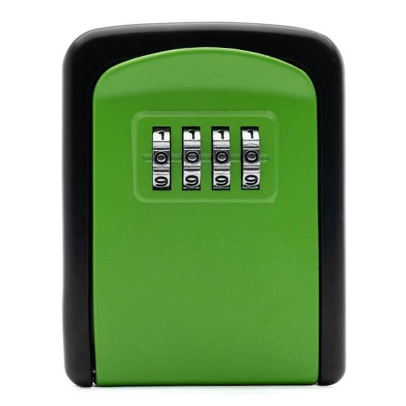 SecureGuard 4 Digit Wall Mounted Key Lock Box With Heavy Duty Aluminum Alloy Housing 1