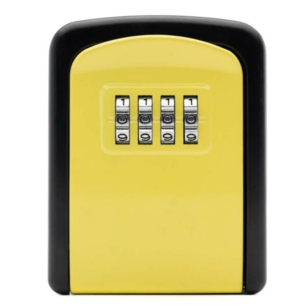 SecureGuard 4 Digit Wall Mounted Key Lock Box With Heavy Duty Aluminum Alloy Housing 5