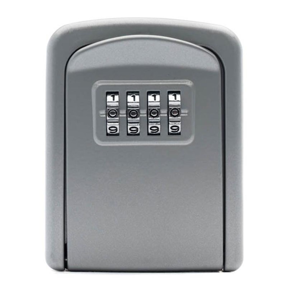 SecureGuard 4 Digit Wall Mounted Key Lock Box With Heavy Duty Aluminum Alloy Housing 10