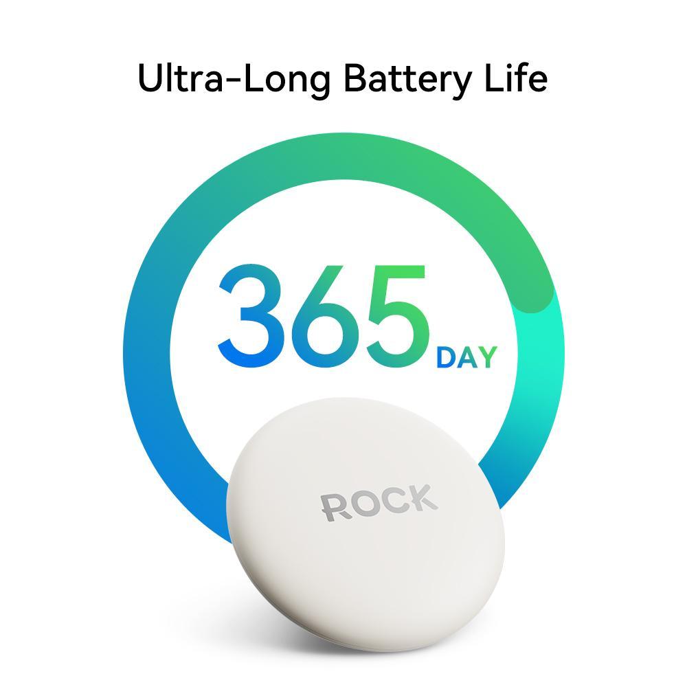 ROCK Smart Bluetooth Tracker Tag For Keys Wallets Luggage With Find My App 8