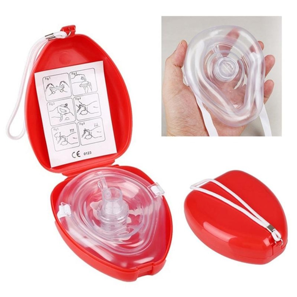 CPR Pocket Resuscitator Mask With One Way Valve For Emergency First Aid 6