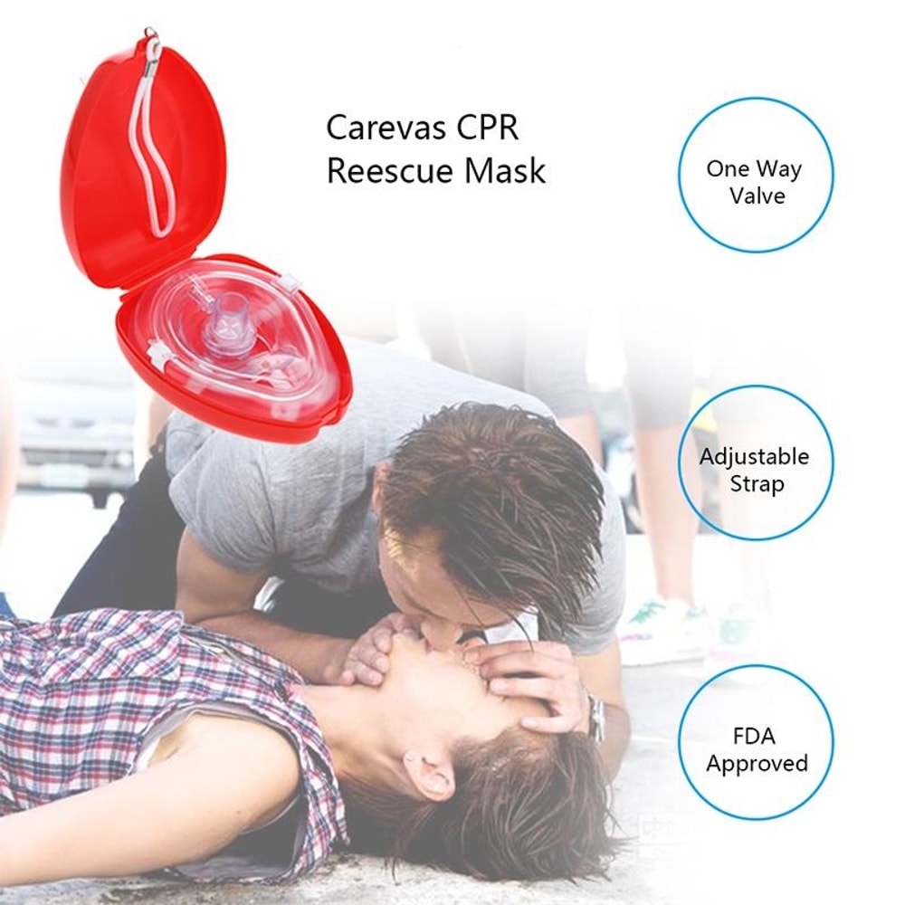 CPR Pocket Resuscitator Mask With One Way Valve For Emergency First Aid 4