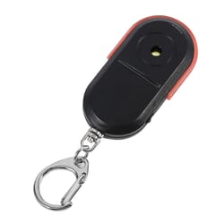 whistle activated key finder set with led flash locator 5 pack portable anti lost tracker