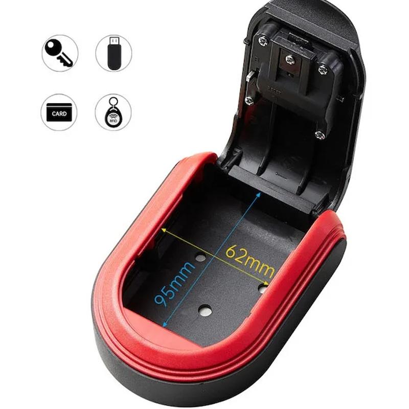 Portable Combination Key Storage Box With 4 Digit Lock Secure Home Office Key Safe 3