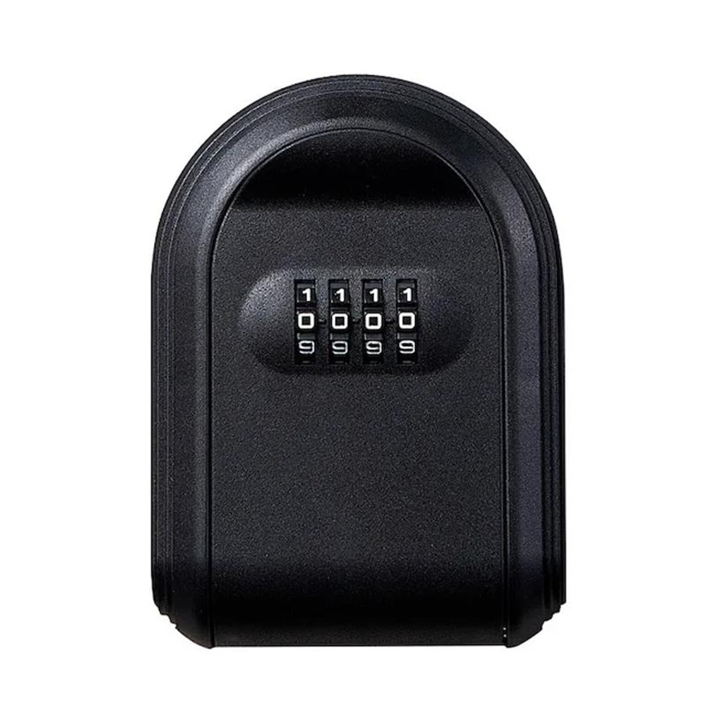 Portable Combination Key Storage Box With 4 Digit Lock Secure Home Office Key Safe 0