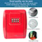 SecureGuard Wall Mounted Key Lock Box With Waterproof Combination Access 7