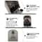 SecureGuard Waterproof Wall Mount Key Lock Box With Dual Access Combination System 1
