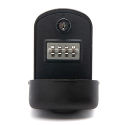 secureguard waterproof wall mount key lock box with dual access combination system