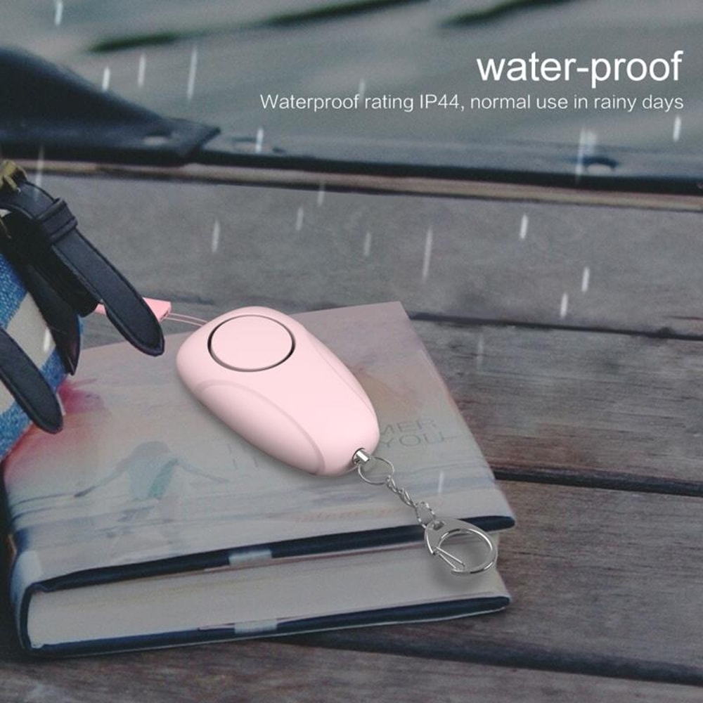 120dB Personal Safety Alarm Keychain for Women and Seniors