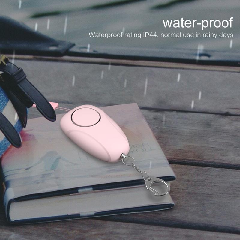 120dB Personal Safety Alarm Keychain for Women and Seniors
