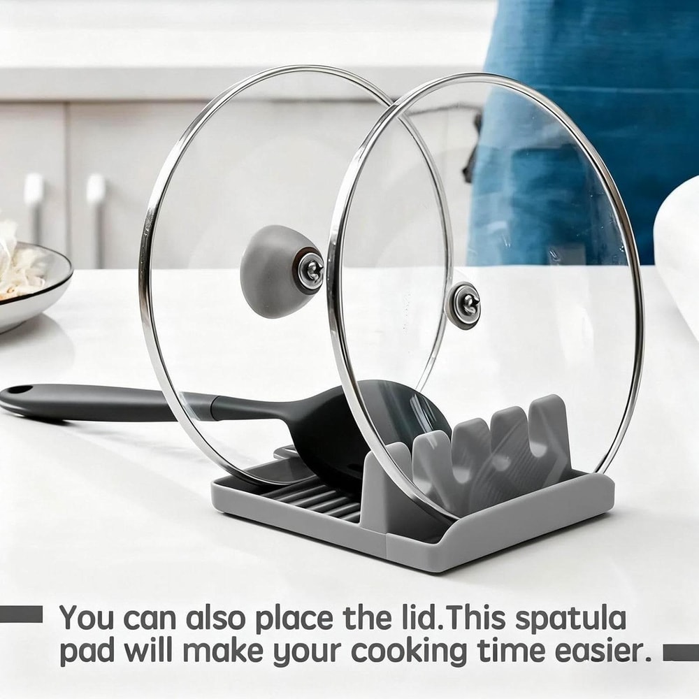 LsCook Compact Kitchen Utensil Organizer Drainer Rack For Spatulas Spoons Cooking Tools 1