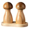 Premium Wooden Pepper Grinder Mushroom Shaped Pepper Mill Manual Kitchen Spice Grinder 4