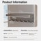 Magnetic Kitchen Roll Holder With 6 Hooks No Drill Storage Rack 5