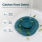 AquaFlow Push Button Drain Hair Catcher Sink Drain Cover 1