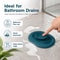 AquaFlow Push Button Drain Hair Catcher Sink Drain Cover 2