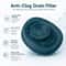 AquaFlow Push Button Drain Hair Catcher Sink Drain Cover 6
