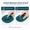 AquaFlow Push Button Drain Hair Catcher Sink Drain Cover 8