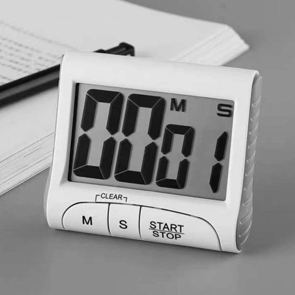Magnetic Digital Kitchen Timer With Countdown Count Up Display For Cooking Study Productivity 5