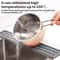 Narrow Silicone Draining Mat Pot Lid Storage Mat Non Slip Kitchen Counter Organizer 4