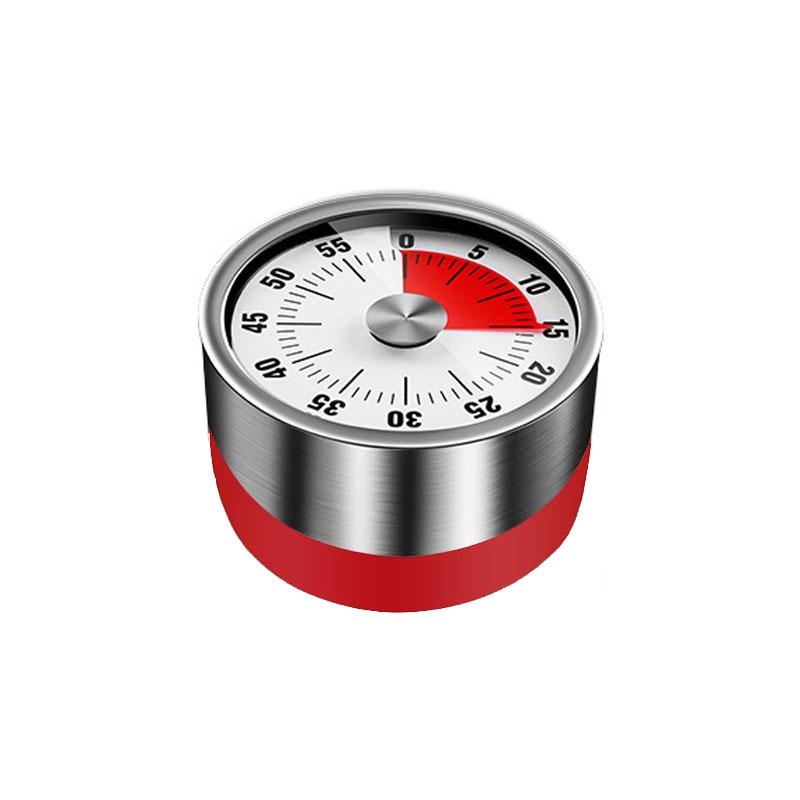 Premium Stainless Steel Mechanical Kitchen Timer With Magnetic Base 13