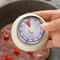 Magnetic Stainless Steel Mechanical Kitchen Timer Battery Free Countdown Clock 4
