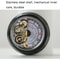 Magnetic Stainless Steel Mechanical Kitchen Timer Battery Free Countdown Clock 1