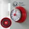 Magnetic Stainless Steel Mechanical Kitchen Timer Battery Free Countdown Clock 3