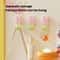 FlowerGrip No Drill Suction Towel Hook Rack For Bathroom Kitchen Storage 1