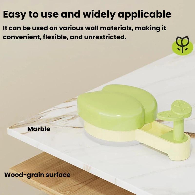 FlowerGrip No Drill Suction Towel Hook Rack For Bathroom Kitchen Storage 8