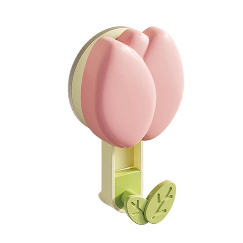 FlowerGrip No Drill Suction Towel Hook Rack For Bathroom Kitchen Storage 11