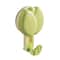FlowerGrip No Drill Suction Towel Hook Rack For Bathroom Kitchen Storage 0