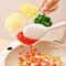 4 Compartment Snack Spice Serving Tray With Handle Food Storage Organizer 7