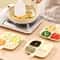 4 Compartment Snack Spice Serving Tray With Handle Food Storage Organizer 8