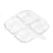4 Compartment Snack Spice Serving Tray With Handle Food Storage Organizer 1